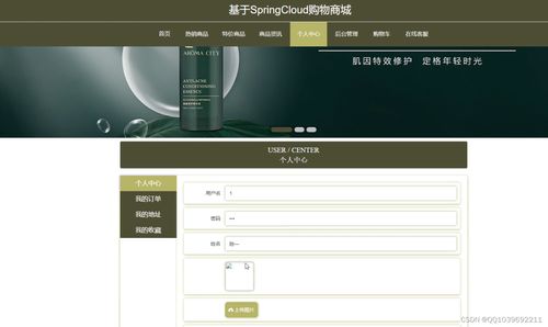 java计算机毕业设计springcloud vue购物商城网站系统